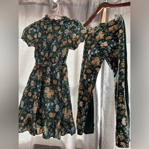 Janie and Jack Other - Janie and Jack dress and two leggings. Dress Sz 14 and leggings 12.